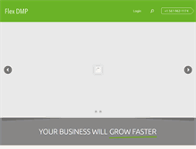 Tablet Screenshot of flexdmp.com